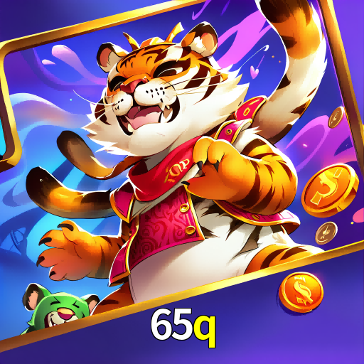 Imagem promocional da 65q mostrando a plataforma e suas vantagens